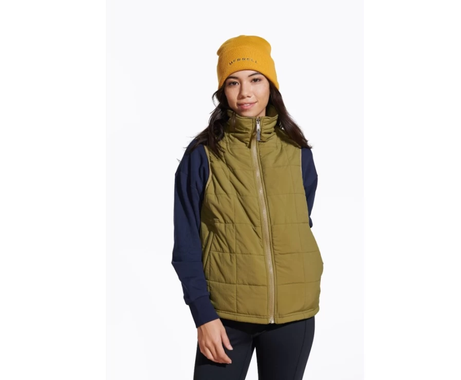 Merrell Women's Martini Olive Terrain Insulated Vest